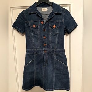 Alice and Olivia denim mini dress size 4